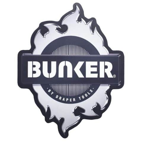 Een magneet met BUNKER logo